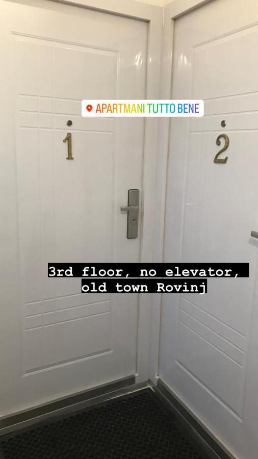Studio Apartman Tutto Bene โรวีน ภายนอก รูปภาพ